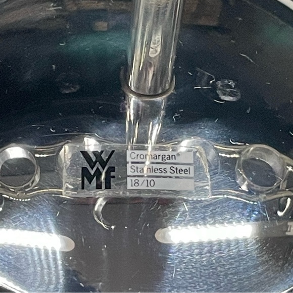 Cromargan WMF stainless steel bar accessories ice bucket and tools holder - Picture 13 of 15